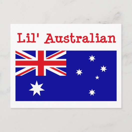 Lil' Australian Briefkaart (Voorkant)