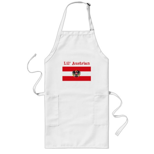 Lil' Austrian Apron Lang Schort (Voorkant)