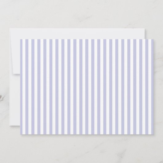 Lil' Baby Peacock Kaart (Achterkant)