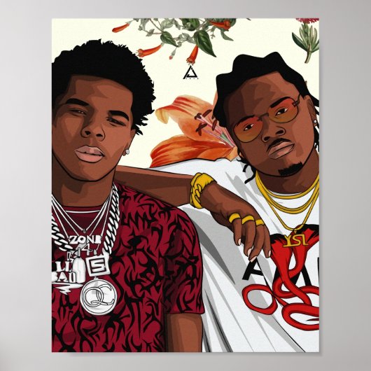 LIL BABY x GUNNA Poster (Voorkant)