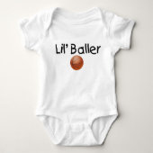 Lil Baller Basketball Romper (Voorkant)