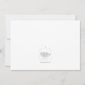 Lil Ballerina Kaart (Achterkant)