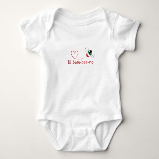 Lil Bam-bee-no baby body pakje  Romper (Voorkant)