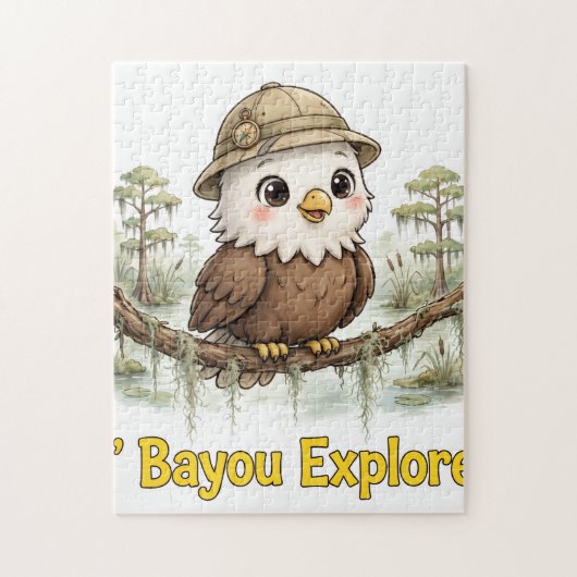 Lil' Bayou Explorers Adelaar Puzzel (Verticaal)