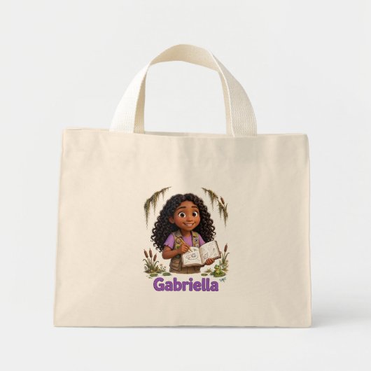 Lil' Bayou Explorers Gabriella Tiny Tote Bag (Voorkant)
