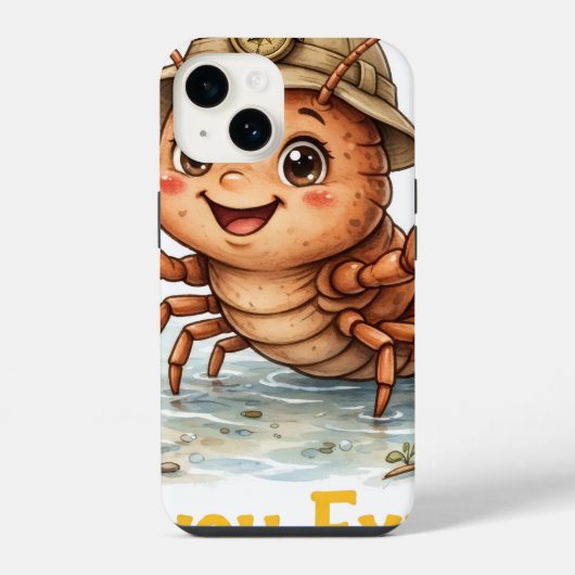 Lil' Bayou Explorers Kreeft iPhone 14 Hoesje (Achterkant)