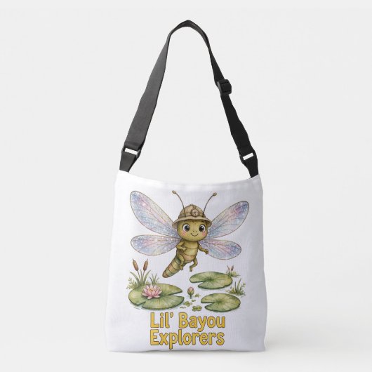 Lil' Bayou Explorers Libel Crossbody Tas (Voorkant)