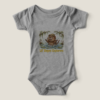 Lil' Bayou Explorers Nutria Baby One Piece