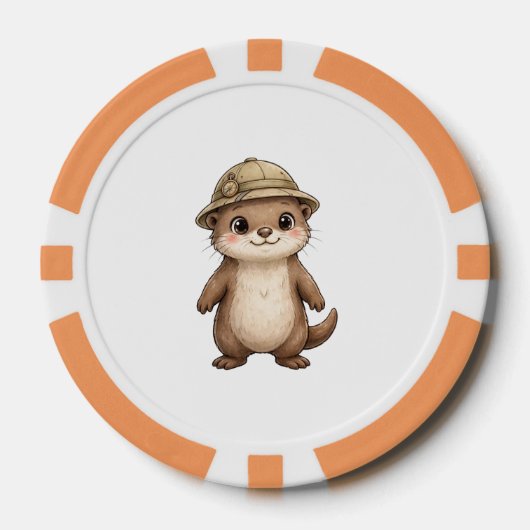 Lil' Bayou Explorers Otter Poker Chips (Voorkant)