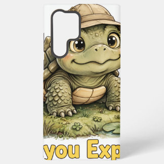 Lil' Bayou Explorers Schildpad S22 Ultra Hoesje Samsung Galaxy Hoesje