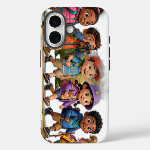 Lil' Bayou Explorers Signature - Case-Mate Tough iPhone 16 Hoesje