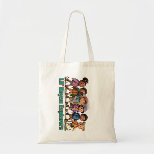 Lil' Bayou Explorers Team Tote Bag (Voorkant)