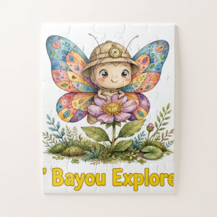 Lil' Bayou Explorers Vlinder 30-delige puzzel voor