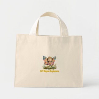 Lil' Bayou Explorers Vlinder Tiny Tote Mini Tote Bag