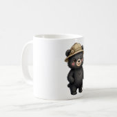 Lil' Bayou Explorers Zwarte Beer Mok (Voorkant links)