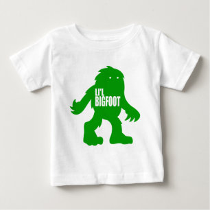 LI'L BIGFOOT Schattig Logo - Cute Green Sasquatch