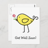 Lil' Birdie Briefkaart (Voorkant / Achterkant)