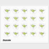 Lil' Birdie Ronde Sticker (Vel)