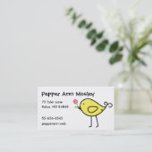 Lil' Birdie Visitekaartje (Staand voorkant)