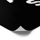 Lil Bit Saucy Funny Sauce Pun Dark BG Poster (Hoek)