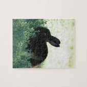 Lil Black Bunny Legpuzzel (Horizontaal)