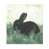 Lil Black Bunny Notitieblok (Voorkant)
