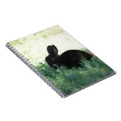 Lil Black Bunny Notitieboek (Rechterzijde)
