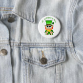 Lil Blarney St Patricks Day Ronde Button 5,7 Cm (In situ)