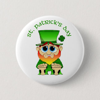 Lil Blarney St Patricks Day Ronde Button 5,7 Cm