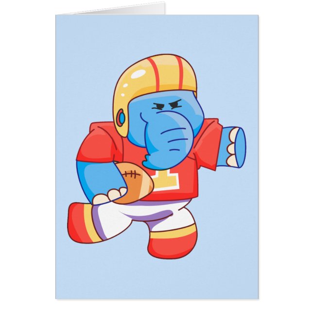Lil Blue Elephant Football (Voorkant)