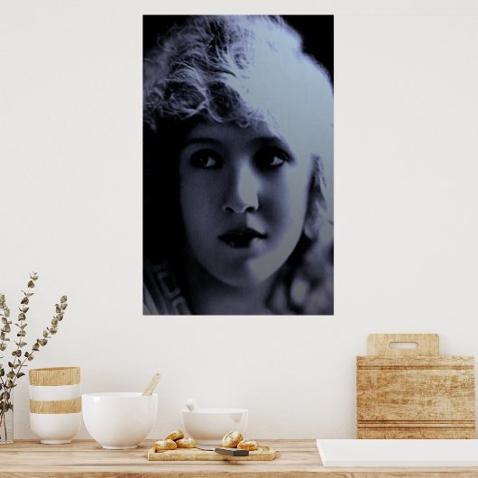 Lil' Blue Poster (Keuken)