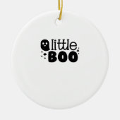 Lil Boo Halloween 2025 Keramisch Ornament (Voorkant)