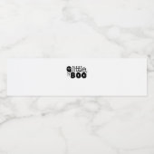 Lil Boo Halloween 2025 Waterfles Etiket (Enkel label)