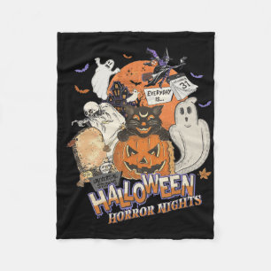 Lil Boo Halloween Horror Night Elke is 3 oktober Fleece Deken