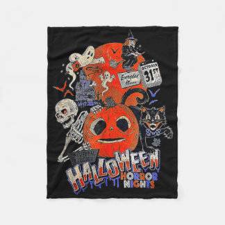 Lil Boo Halloween Horror Night Elke is 3 oktober Fleece Deken
