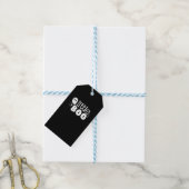 Lil Boo Halloween Vintage Stijl Cadeaulabel (Met Touw)