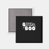 Lil Boo Halloween Vintage Stijl Magneet (Voorkant / Achterkant)