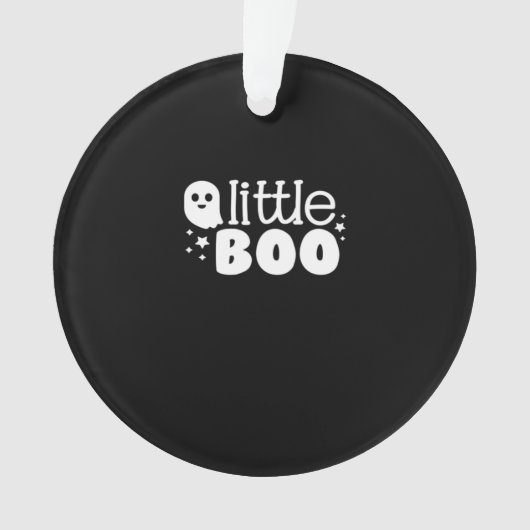 Lil Boo Halloween Vintage Stijl Ornament (voorkant)