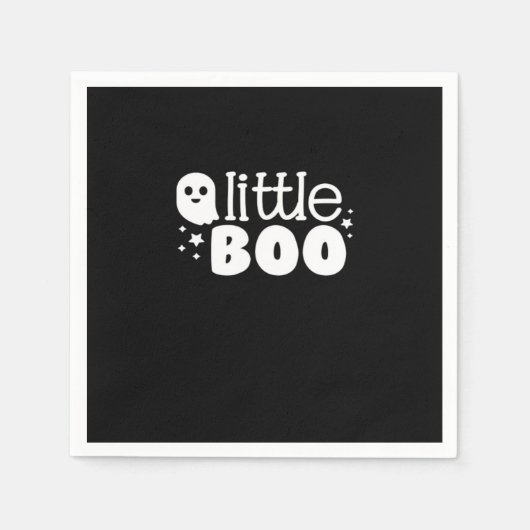 Lil Boo Halloween Vintage Stijl Servet (Voorkant)
