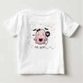 LIL' BOO Roze Spelonk T-Shirt Met Ballon (Achterkant)