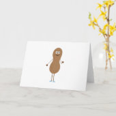 Lil Boy Peanut Kaart (Gele Bloem)