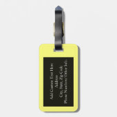 Lil Bro Bagagelabel (Achterkant verticaal)