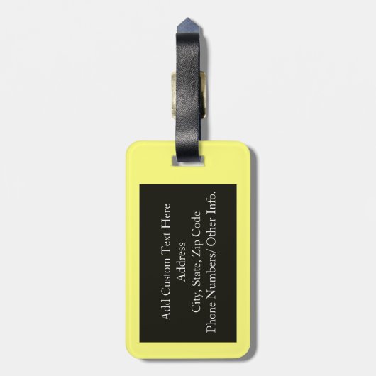 Lil Bro Bagagelabel (Achterkant verticaal)