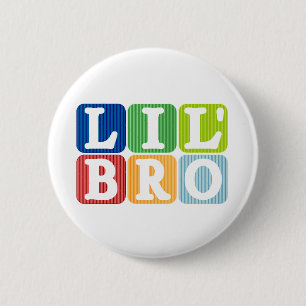Lil bro ronde button 5,7 cm