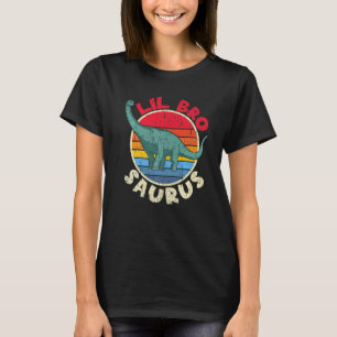 Lil Bro Saurus i Brachiosaurus Diplodocus I Family T-shirt