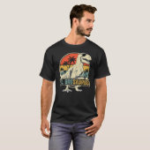 lil Brosaurus T Rex Dinosaur lil Bro Saurus Family T-shirt (Voorkant volledig)