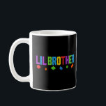 Lil Brother Blocks Master Brick Builder Birthday Koffiemok<br><div class="desc">Lil Brother Blocks Master Brick Builder Verjaardagsjongen</div>