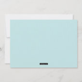 Li'l Brunette Prince Royal Birthday Invitation Kaart (Achterkant)