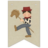 Lil' Buckaroo (blonde haar) Vlaggetjes (Eerste vlag)