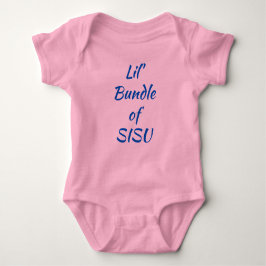 Lil' Bundel van SISU Finse Baby One-Piece (Roze) Romper